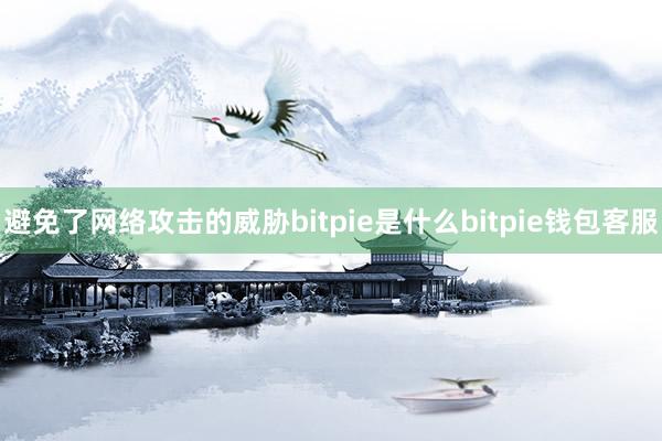 避免了网络攻击的威胁bitpie是什么bitpie钱包客服