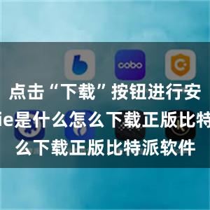 点击“下载”按钮进行安装bitpie是什么怎么下载正版比特派软件