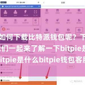 如何下载比特派钱包呢？下面就让我们一起来了解一下bitpie是什么bitpie钱包客服