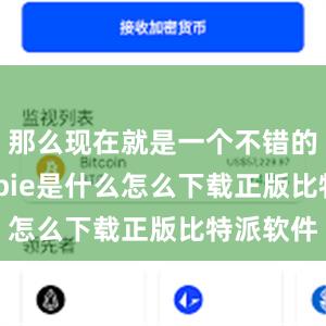 那么现在就是一个不错的时机bitpie是什么怎么下载正版比特派软件